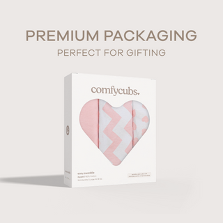 Easy Swaddle Blankets in Pink, Pack of 3
