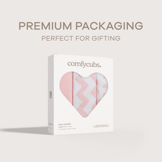 Easy Swaddle Blankets in Pink, Pack of 3