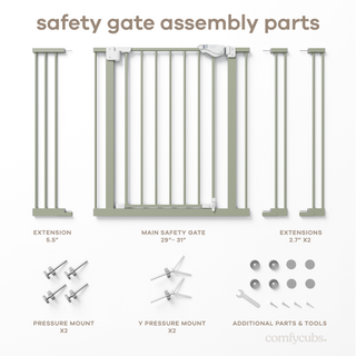 Baby Safety Gate by Comfy Cubs