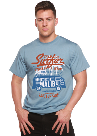 Team Surfer Spun Bamboo® Men's Bamboo Viscose/Organic Cotton Short Sleeve Graphic T-Shirt