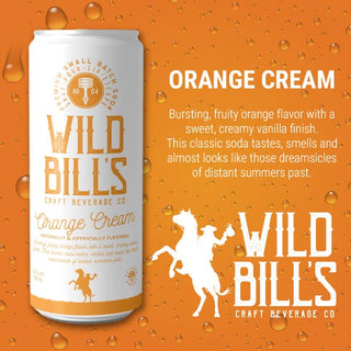Orange Cream - Premium Cane Sugar Soda Can