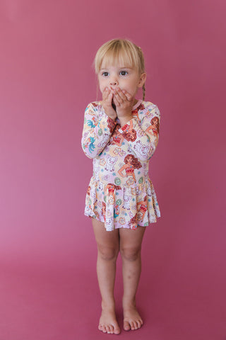 (PINK) Beyond the Reef - Bodysuit Dress