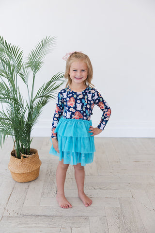 (BLUE) Beyond the Reef - Tutu Dress