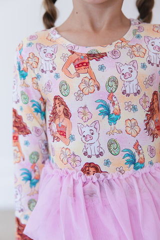 (PINK) Beyond the Reef - Tutu Dress
