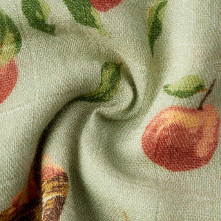 Apple Orchard Contour Four Layer Burp Cloth