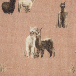 Alpaca Contour Four Layer Burp Cloth