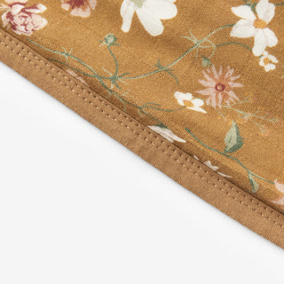 Wildflower Contour Four Layer Burp Cloth