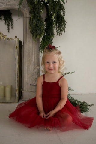 ff Tutu Dress | Cranberry