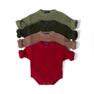 100% Cotton Classic Baby Knit Romper