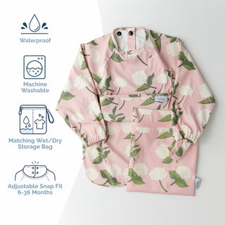 The Grayson Long Sleeve Bib - Dino