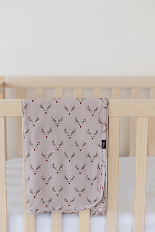 Reindeer Ridge (ribbed) - Lightweight Blanket