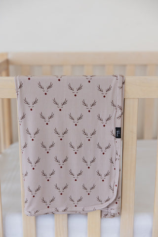 Reindeer Ridge (ribbed) - Lightweight Blanket