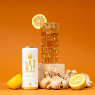 Ginger Ale - Premium Cane Sugar Soda can