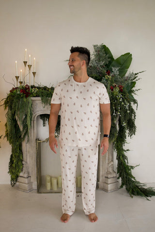 Men's Short Sleeve Pajamas | Gingersnap