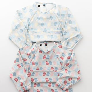 The Grayson Long Sleeve Bib - Popsicles