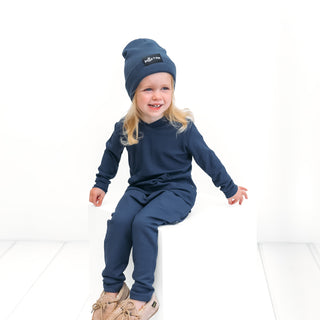 HAREM PANTS- Navy