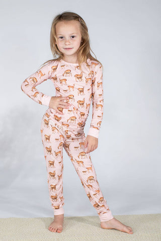 Does & Fawns - LS/Pants Toddler Pajamas