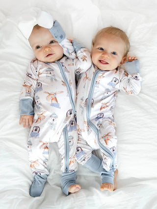 Winter Friends Infant Zip Jam