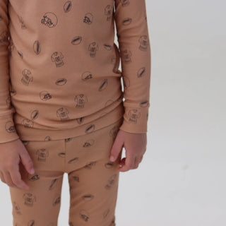 Little Linebacker Two-Piece Pajamas