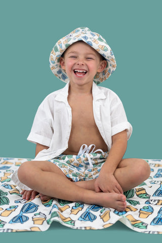 COOL SUMMER DREAM SWIM TRUNKS