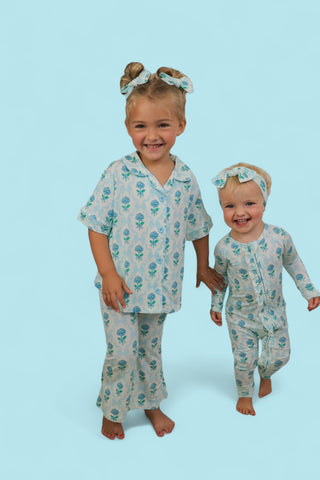 BLUE RIBBON BLOOMS DREAM GIRL'S FLARE SET