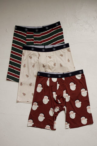 Men's Bamboo Boxers (3 Pack) | Holiday '26