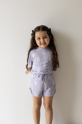 Girl's Bamboo Short Set | Enchanted Skelly