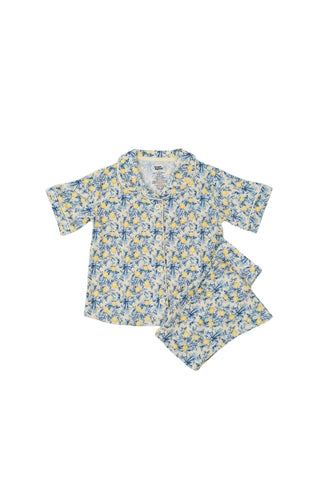VINTAGE CITRUS TOILE DREAM GIRL'S FLARE SET