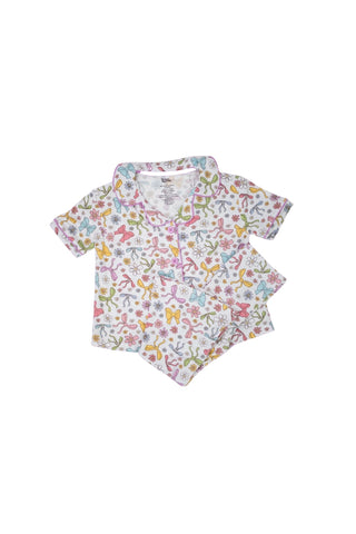 BOW GARDEN DREAM GIRL'S FLARE SET