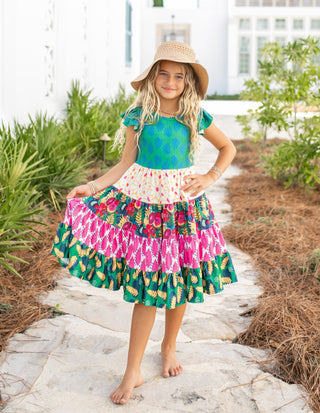 Avery Tropical Dress