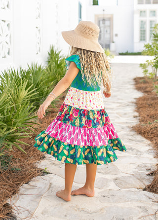 Avery Tropical Dress
