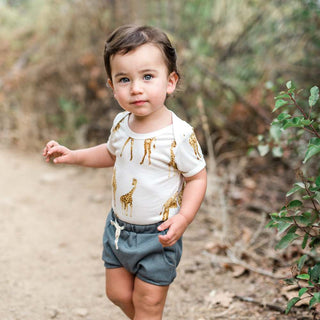 Tutu Elephant Bamboo Short Sleeve One Piece