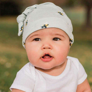 Camping Bamboo Knotted Beanie Hat