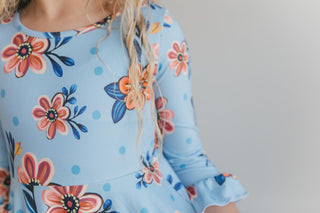 Bella Winter Garden Ruffles Dress