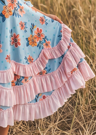 Bella Winter Garden Ruffles Dress