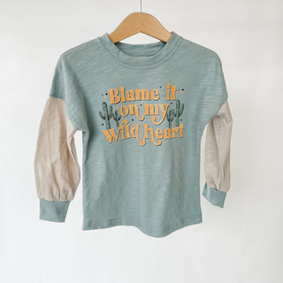 Blame it on my Wild Heart | Cotton T-Shirt