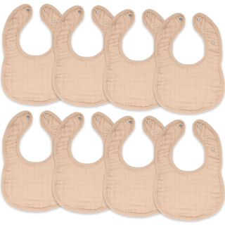 Muslin Bibs by Comfy Cubs - Blush