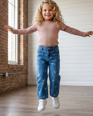 Bow Belle Denim Jeans