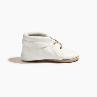 Toasted Bright White Oxford Baby Shoe