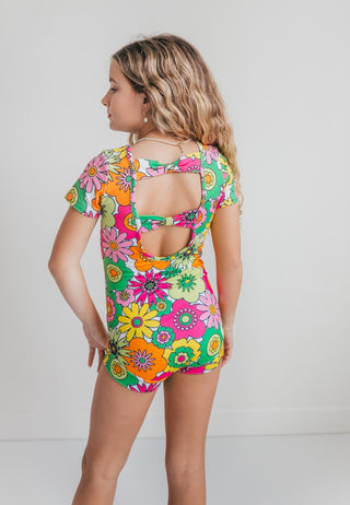 Bright Modern Shortie Leotard