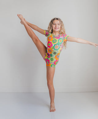 Bright Modern Shortie Leotard