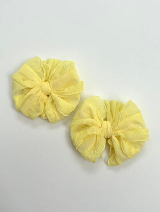 Ruffle Clip | Buttercup