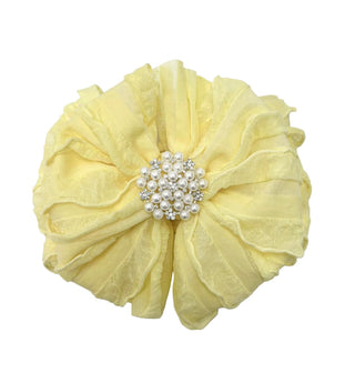 Pearl Ruffled Headband