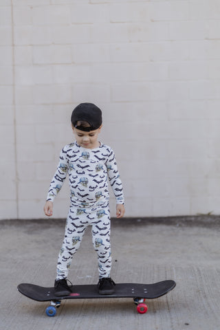 Spooky Bro 2pc Bamboo Pajamas