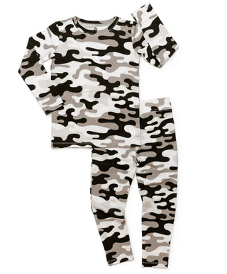 Light Tan Camo Two-Piece Set