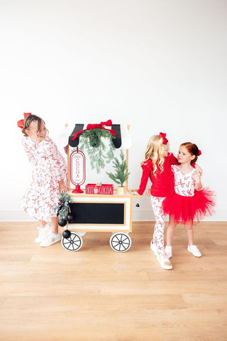 Candy Cane Lane 3/4 Tutu Leotard