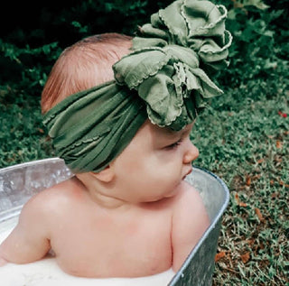 Ruffled Headband | Cedar Green