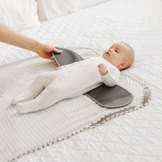 Charcoal Stripes Swaddle II