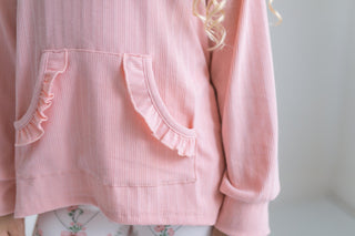 Coquette Pink Bow Hooded Pant Set