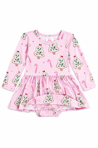 Christmas Cookies L/S Twirl Bodysuit